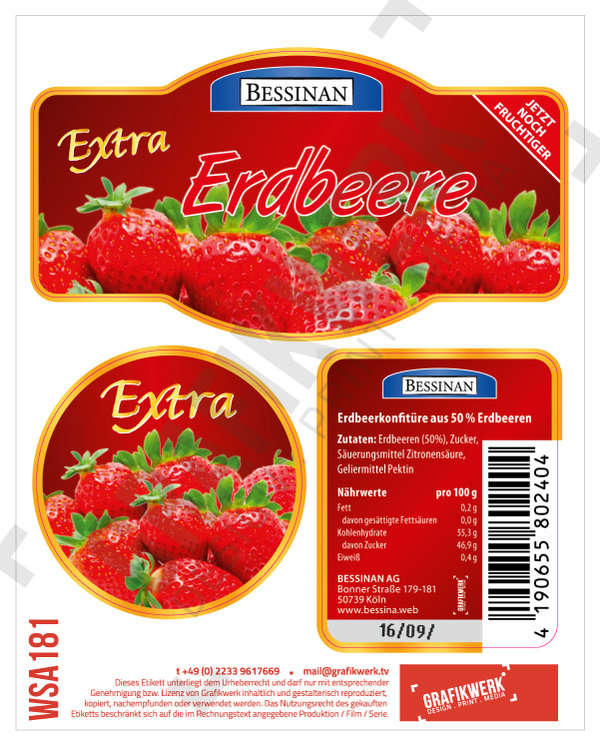 Marmelade Erdbeere (WSA181)