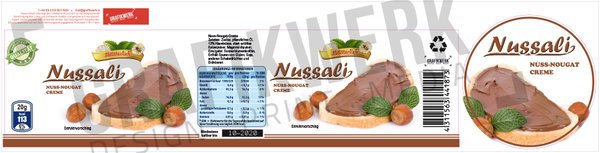 Nussali Nuss Nougat Creme (WSA198)