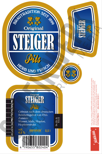 Steiger Pils 0,5L (WSA263)
