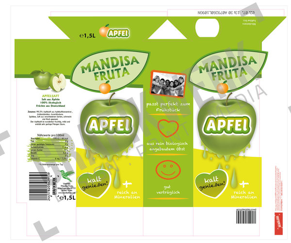 Mandisa Fruta Apfelsaft (WSA171)