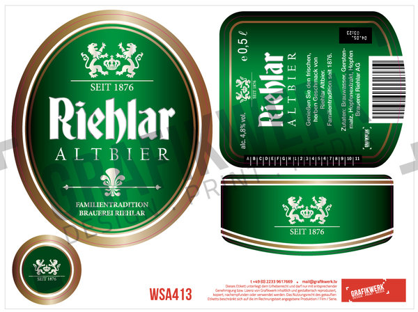 Riehlar Altbier 0,5L (WSA413)