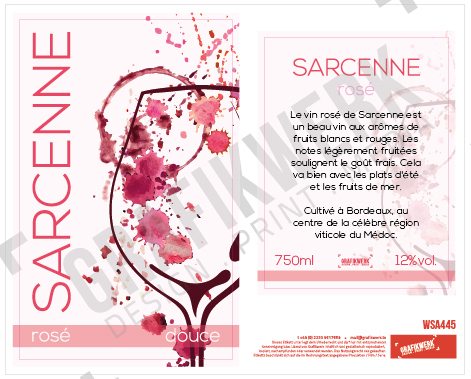 Sarcenne Rosé (WSA445)
