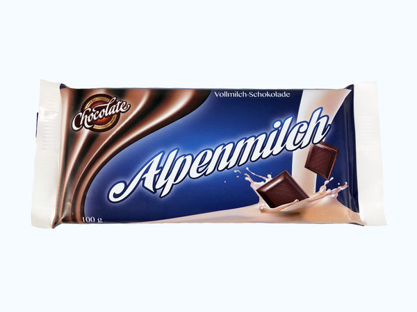 Alpenmilch Schokoladentafel 100g (WSA622)
