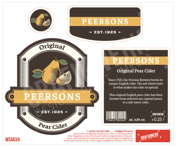 Peersons Cider Pear (WSA634)
