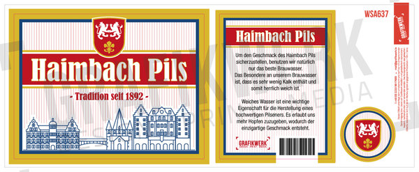Haimbach Pils 0,3L (WSA637)