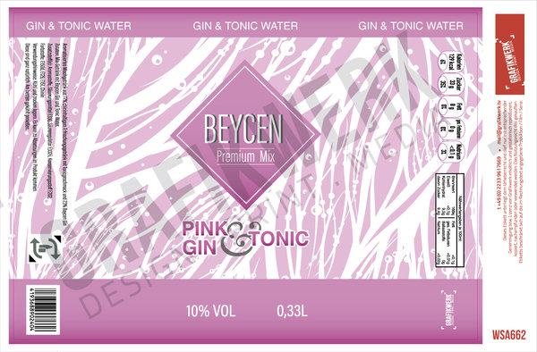 Beycen Pink Gin & Tonic (WSA662)