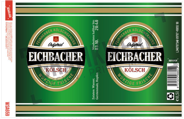 Eichbacher Kölsch Dose (WSA659)