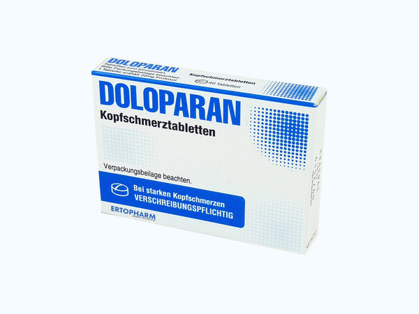 Kopfschmerztabletten Doloparan (WSA670)