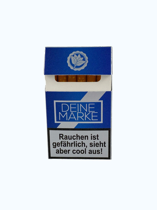 Deine Marke Zigaretten-Schachtel Silber (WSA694)
