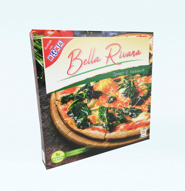 Pizza Spinat & Knoblauch Verpackung (WSA754)